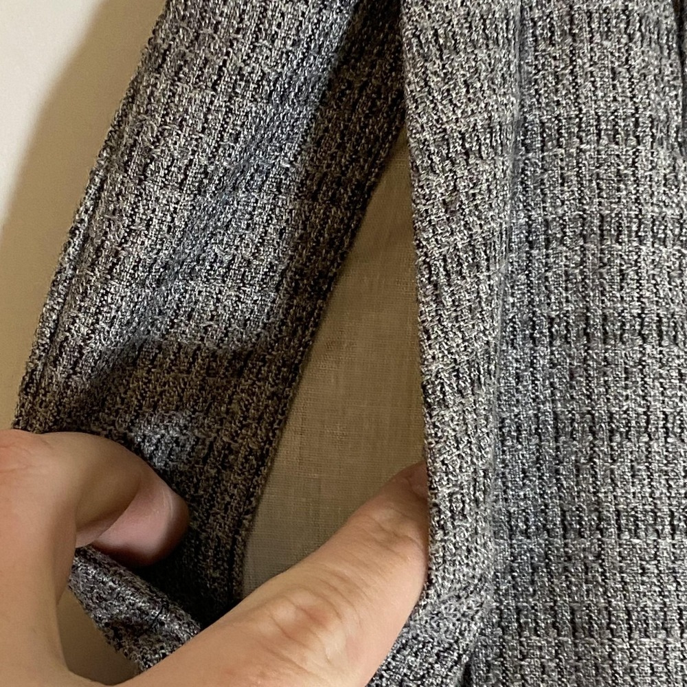 Vintage Kathy Ireland Dress Pants Juniors 9/10 Gray Check Pleated Tapered USA - Picture 5 of 16